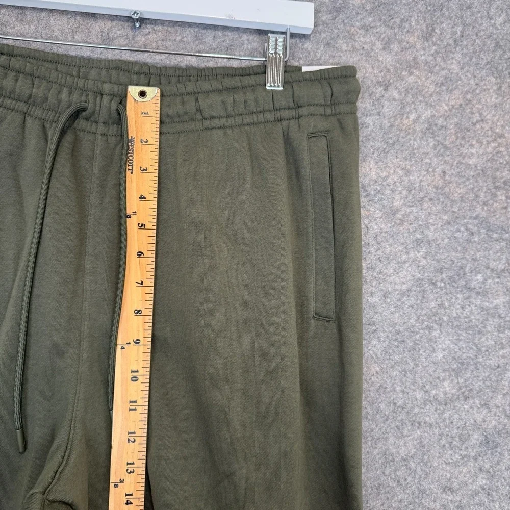 Nike Jordan Flight MVP Jogger Pants‎ Mens XL Fleece Big Logo Olive Green NEW NWT